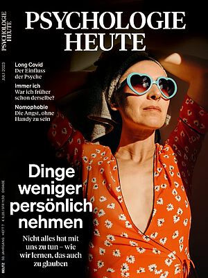 Cover der Zeitschrift Psychologie Heute Juli/2023
