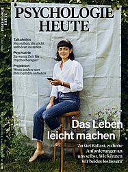 [Translate to English:] Cover Psychologie Heute April/2022
